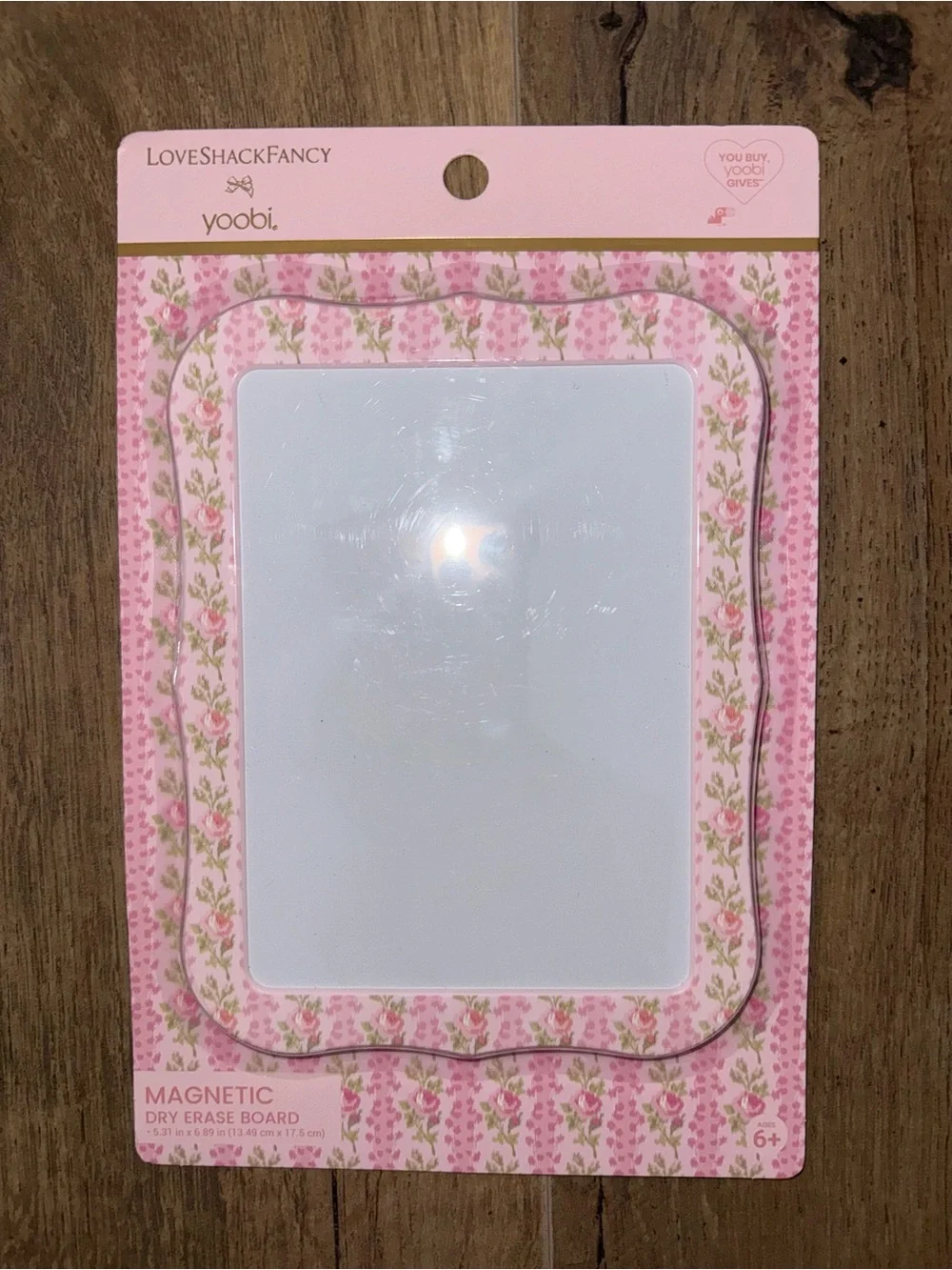 LoveShackFancy x Target Magnetic Dry Erase Board